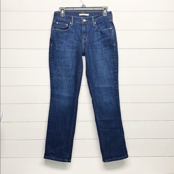 Levi's Denim - Levi 505 Straight Denim Blue Jeans
